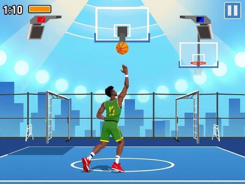 India Free Throw Hero Gameplay